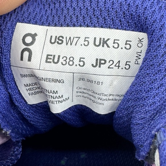 On Cloudnova Form Aster Magnet Purple Women's Athletic Running Shoes Size 7.5 - Picture 7 of 7